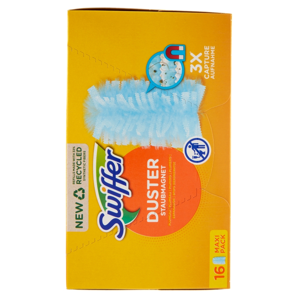 Swiffer Duster Cattura Polvere - Ricarica 16 Piumini per spolverare